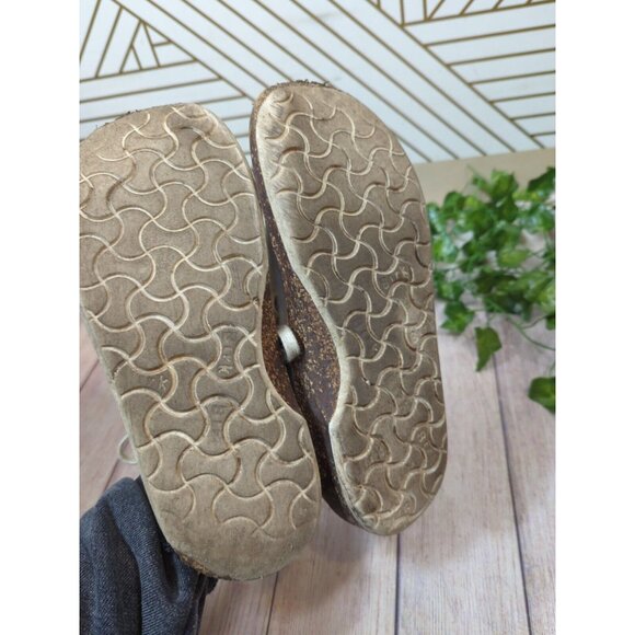 Birkenstock Santa Cruz White Canvas Round Toe Oxford Sneakers Size 37 - Picture 5 of 11